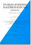 Publicationes Mathematicae-debrecen雜志