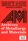 Archives Of Metallurgy And Materials雜志