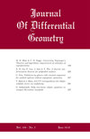 Journal Of Differential Geometry雜志