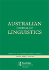 Australian Journal Of Linguistics雜志