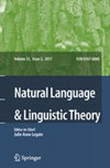 Natural Language & Linguistic Theory雜志