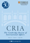 Cambridge Review Of International Affairs