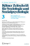 Kolner Zeitschrift Fur Soziologie Und Sozialpsychologie雜志