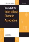 Journal Of The International Phonetic Association雜志