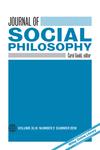 Journal Of Social Philosophy雜志