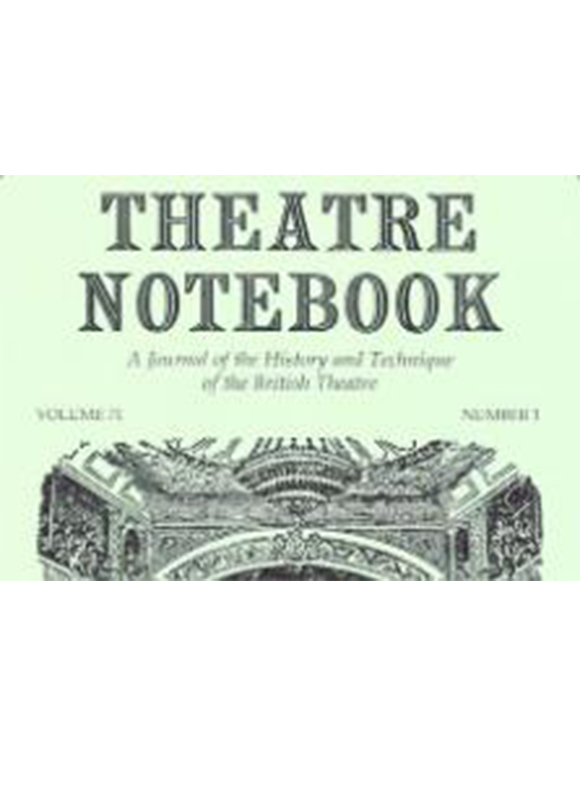 Theatre Notebook雜志