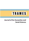 Trames-journal Of The Humanities And Social Sciences雜志