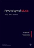 Psychology Of Music雜志