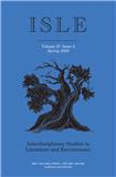 Isle-interdisciplinary Studies In Literature And Environment雜志